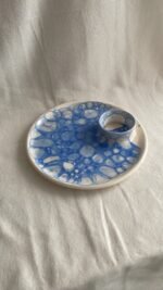 Blue dipping bowl - الصورة 4