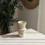 طقم V60 بني منقط