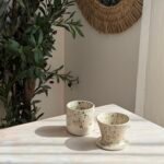 طقم V60 بني منقط - الصورة 2