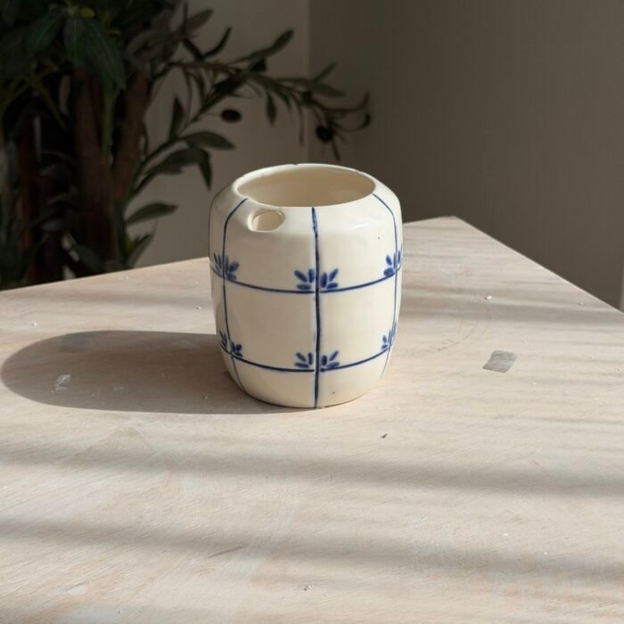 كوب خطوط زرقاء - Image 2